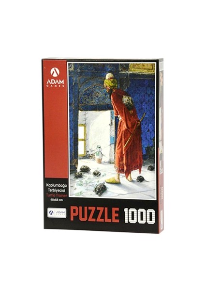 Kaplumbağa Terbiyecisi Puzzle 1000 Parça