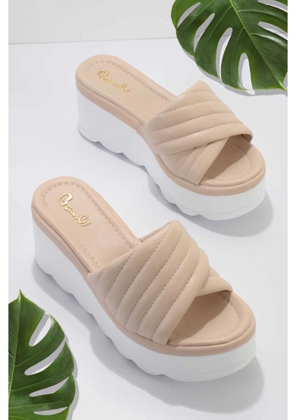 Bej Kadın Terlik K04824211909