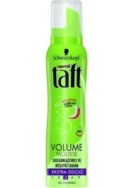 Saç Köpüğü 150 ml Volume Ekstra Güçlü