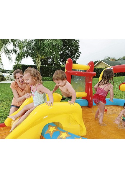 Su Pompasıyla-Bestway 53068 Kaydıraklı, Fastastik Şişme Eğlence Havuz modelleri