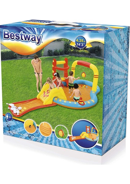 Su Pompasıyla-Bestway 53068 Kaydıraklı, Fastastik Şişme Eğlence Havuz fırsatları