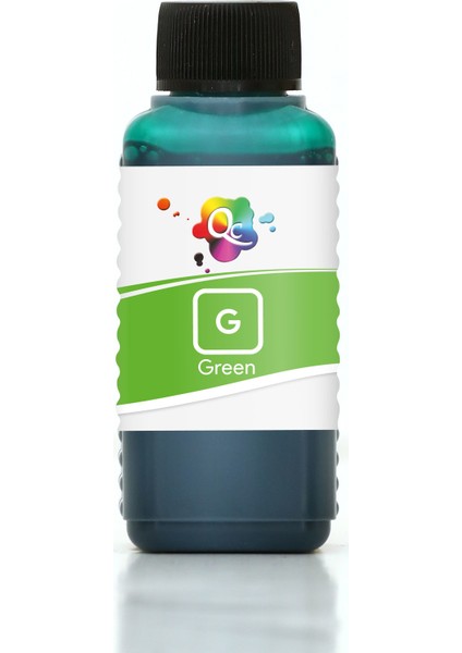 Canon Imageprograf IPF6400 Yazıcı Uyumlu Kartuş Mürekkebi Pro Serisi 100ML G Pigment Yeşil