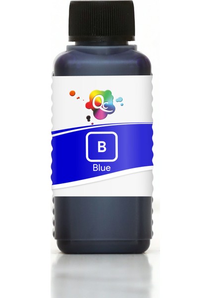 Canon Imageprograf IPF6450 Yazıcı Uyumlu Kartuş Mürekkebi Pro Serisi 100ML B Pigment Gök Mavi
