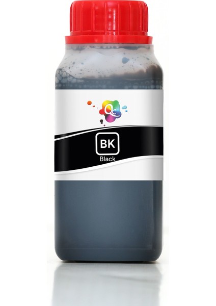 Qc Canon Bcı 3e Bcı 6 Kartuş Mürekkebi 5 Renk Pro Serisi 250ML Bk Pigment Siyah