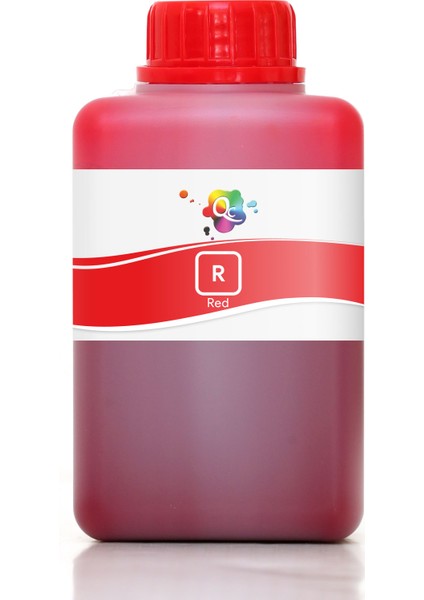 Canon Imageprograf IPF6300 Yazıcı Uyumlu Kartuş Mürekkebi Pro Serisi 500ML R Pigment Kırmızı