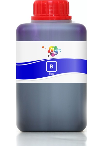 Canon Imageprograf IPF9100 Yazıcı Uyumlu Kartuş Mürekkebi Pro Serisi 500ML B Pigment Gök Mavi