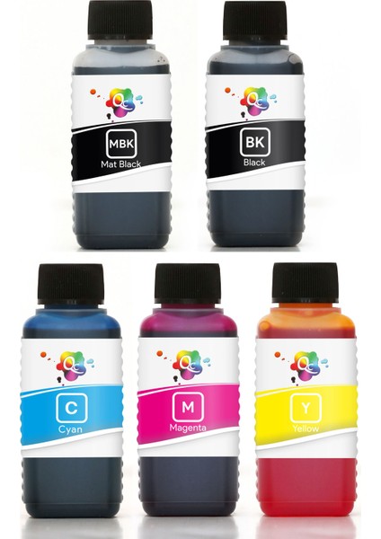 Canon Imageprograf IPF825 Mfp Yazıcı Uyumlu Kartuş Mürekkebi Pro Serisi 250ML Mürekkep Seti