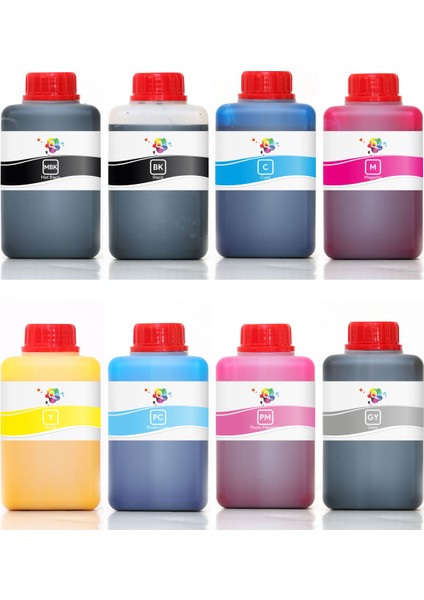 Canon Pfı 306 Kartuş Mürekkebi 8 Renk Pro Serisi 500ML Mürekkep Seti