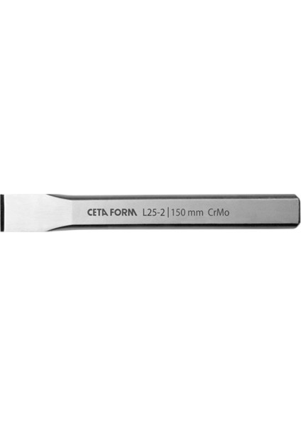 Ceta Form Ceta Oluklu Yassı Keski 250 mm L25-250-2