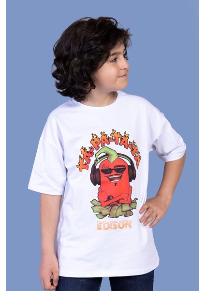 Toontoy Erkek Çocuk Baskılı Tişört