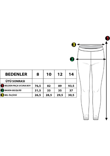 Toontoy Kız Çocuk Kabartma Detaylı Tayt fiyatları