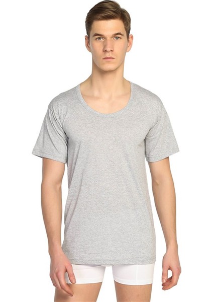 Sedef Yıldız 1009 6'lı Renkli Bisiklet Yaka Erkek Fanila