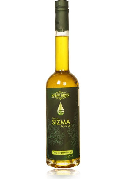 Erken Hasat Naturel Sızma Zeytinyağı 500 ml (Sunum Şişesi)