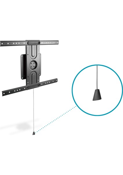 Dikey/yatay Formatta Düz Panel Ekranlar Için Duvar Tutucusu