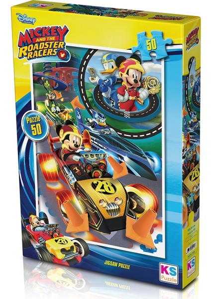 MCH709 Ks Mickey Mouse / 50 Parça Puzzle