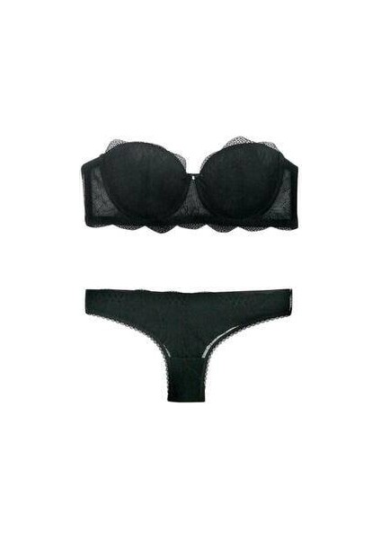 Pierre Cardin Kadın Pisa Cup Push Up Straplez Sütyen Takım modelleri