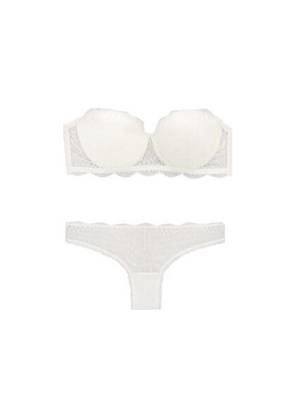 Pierre Cardin Kadın Pisa Cup Push Up Straplez Sütyen Takım fırsatları