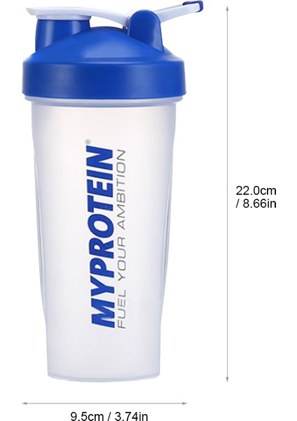 Shaker Şişe Fitness Spor Protein Mikser 21-Ons Sızdırmaz (Yurt Dışından)