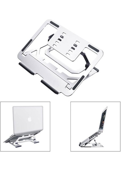 Macbook Notebook Taşınabilir Ayarlanabilir Ergonomik Stand ND06