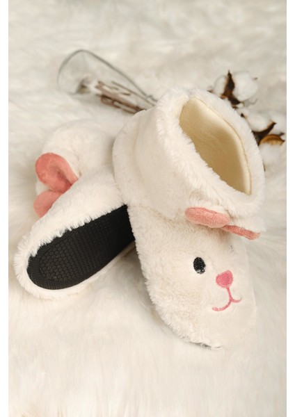 Zola Tavşan Desenli Kadın Panduf modelleri