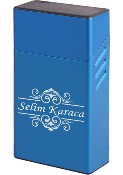 Tobacco Kişiye Özel Alüminyum Slender Sigara Kutusu