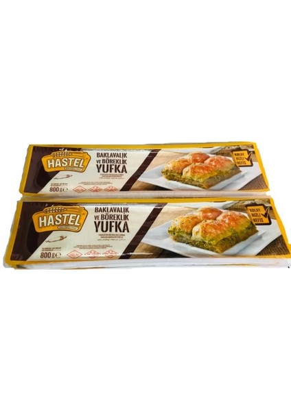 Baklavalık Yufka 800 gr  x 2 Paket