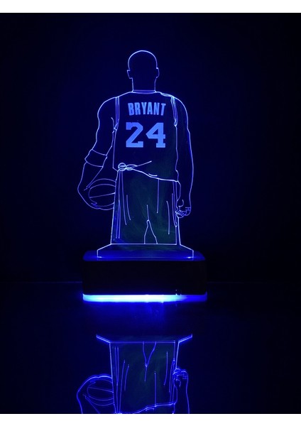 Hediyelik Kobe Bryant 16 Renk Dekoratif Lamba fiyatları
