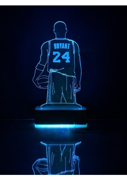 Hediyelik Kobe Bryant 16 Renk Dekoratif Lamba modelleri