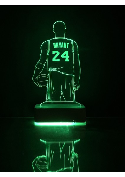 Hediyelik Kobe Bryant 16 Renk Dekoratif Lamba fırsatları