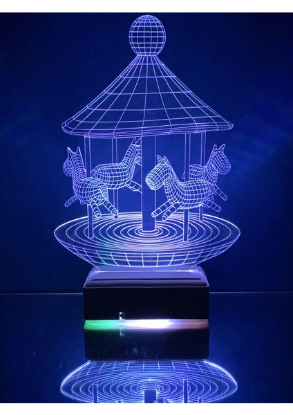 Özel Tasarım Çocuklara Hediye 3D LED Lamba Atlı Karınca