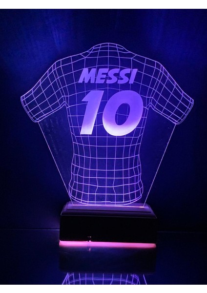 Futbol Sevenlere Hediye Tasarım 3D LED Forma Gece Lambası fiyatları