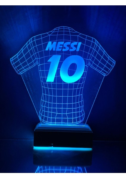 Futbol Sevenlere Hediye Tasarım 3D LED Forma Gece Lambası modelleri
