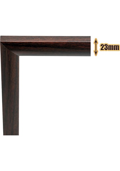 si 1000 Parça -Camsız - 2.ölçü 66 cm x 48 cm - Renk Koyu Kahve -Çerçeve 23 mm fiyatları