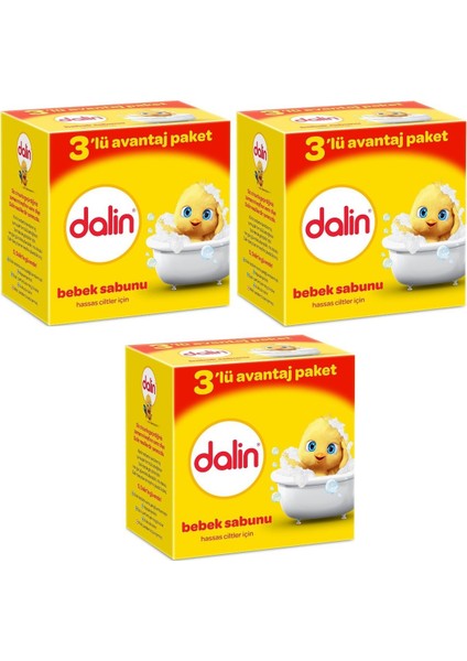 Bebe Sabun 100 gr (3lü Avantaj Paketi) x 3 Adet