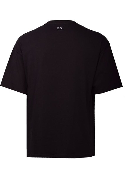 Unisex Tasarım Basic Tshirt Never Look Back Tişört