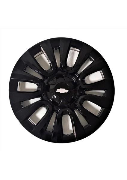 Chevrolet Camaro 15'' Inç Piano Black 4lü Set Jant Kapağı Çelik Jant Görünümlü