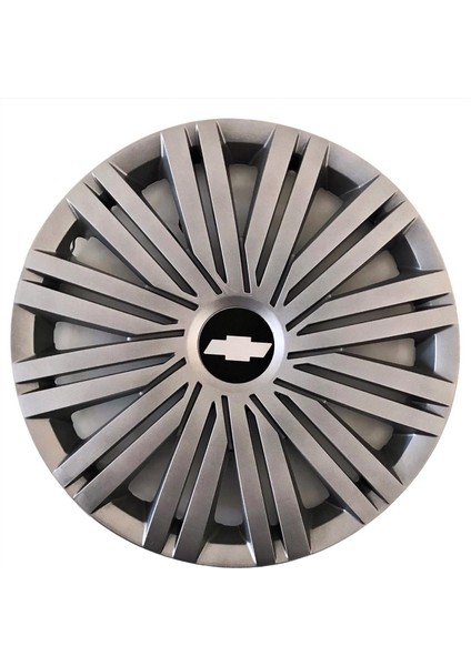 Chevrolet Beretta 15'' Inç Gri 4lü Set Jant Kapağı Çelik Jant Görünümlü
