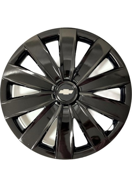 Chevrolet Caprice 14'' Inç Piano Black 4lü Set Jant Kapağı Çelik Jant Görünümlü