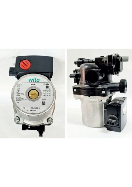 Kombi Pompa Motoru 82W Gri KSL15/5-3 C 4528760