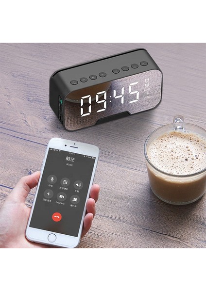 Kımıso K10 Alarmlı Dijital Çalar Saat /bluetooth Hoparlör Speaker Fm Radyo Çalar fırsatları