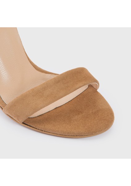 Jerayclya-Tr Sandalet Yüksek Topuklu Sandalet - Taba fırsatları
