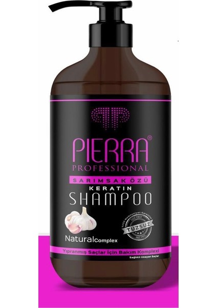 Sarımsak Özlü Tuzsuz Keratin Içerikli Şampuan 1000 ml
