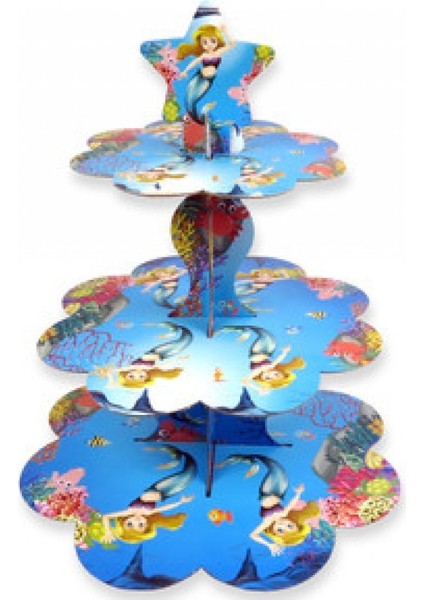 Cup Cake Standı Deniz Kızı Pk:1