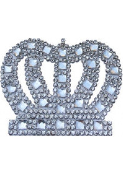 Taç Küçük Ütü ile Yapışan 6x4.6cm (Hot-Fıx) Pk:4