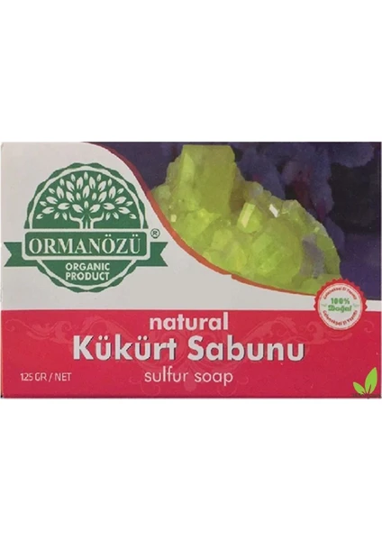 Natural Kükürt Sabunu 125 gr