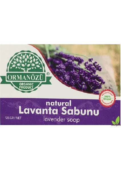 Natural Lavanta Sabunu 125 gr