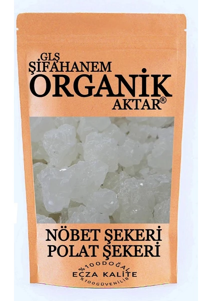 GLŞ Şifahanem Organik Aktar Nöbet Şekeri 500 gr Polat Şekeri Kaya Şekeri