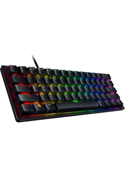 Huntsman Mini Red Switch Rgb Ingilizce Oyuncu Klavye