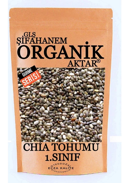 grLŞ Şifahanem Organik Aktar Chia ( Çiya ) Tohumu 500 gr Ecza Kalite