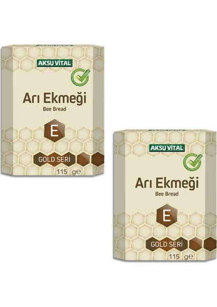 Arı Ekmeği (Perga) E Gold Serisi 115 gr x 2'li